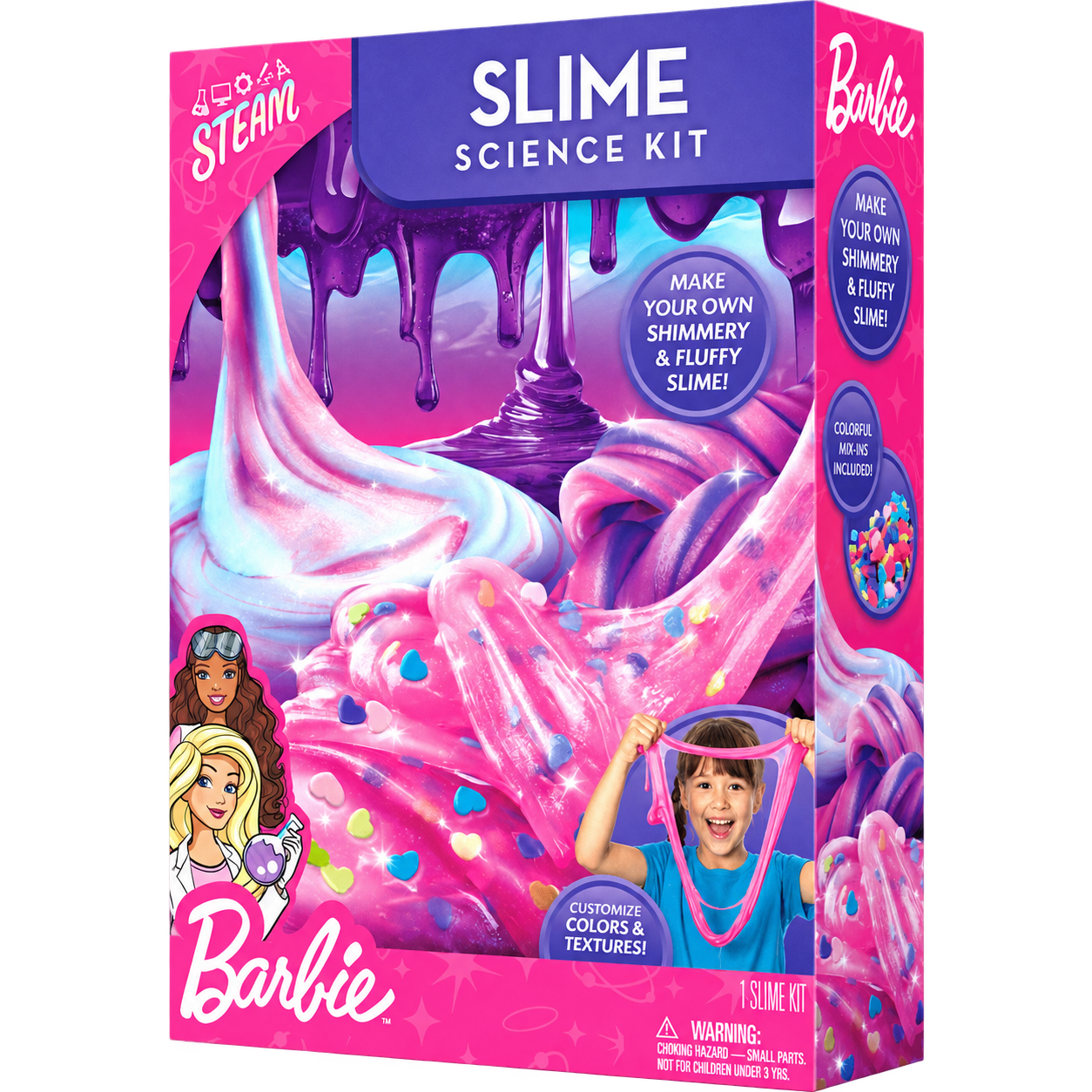 Barbie Slime Science Kit packaging